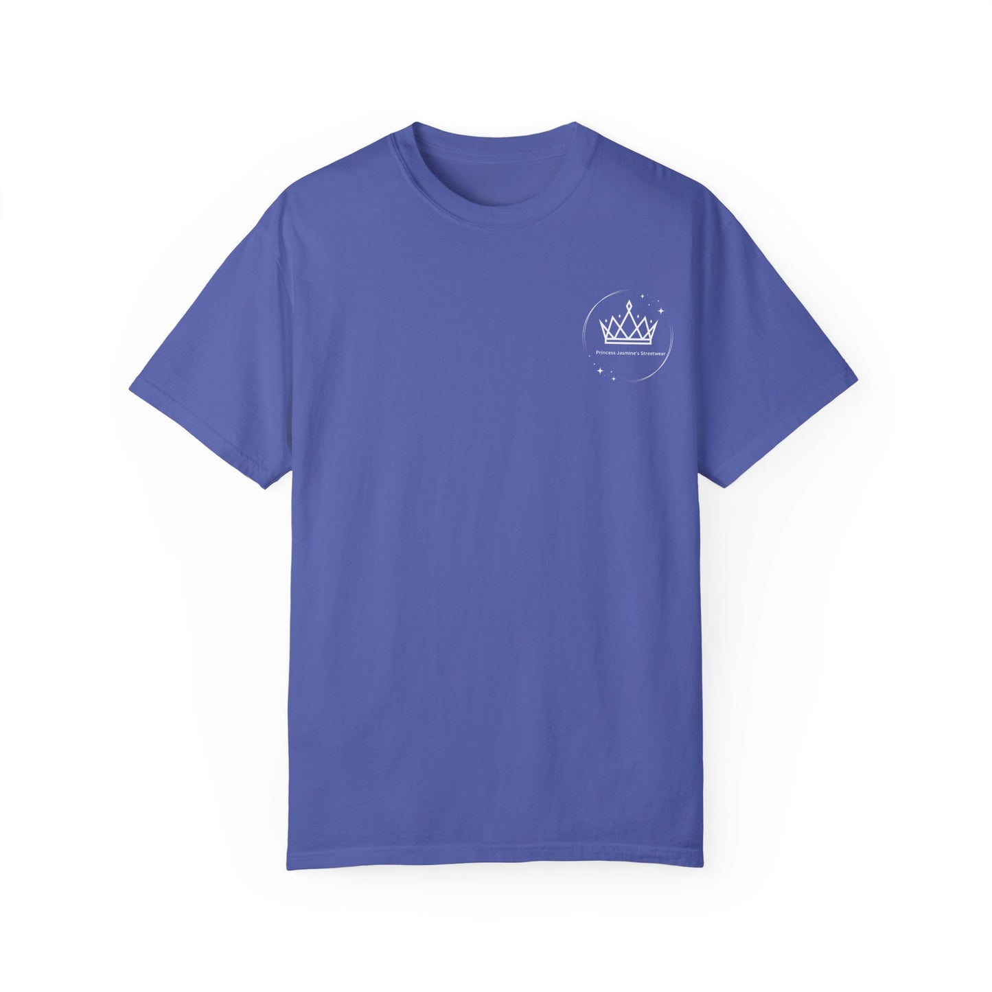 Nature - Inspired Unisex Garment - Dyed T-Shirt with Floral Design - Jasmine's Streetwear