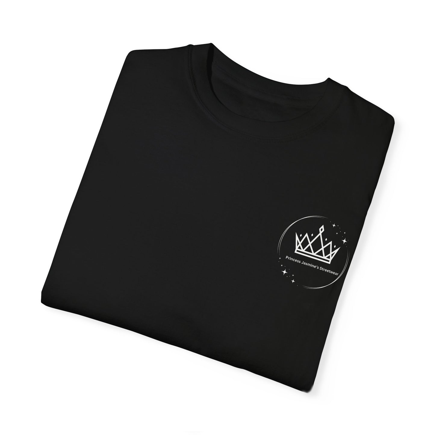 Nature - Inspired Unisex Garment - Dyed T-Shirt with Floral Design - Jasmine's Streetwear