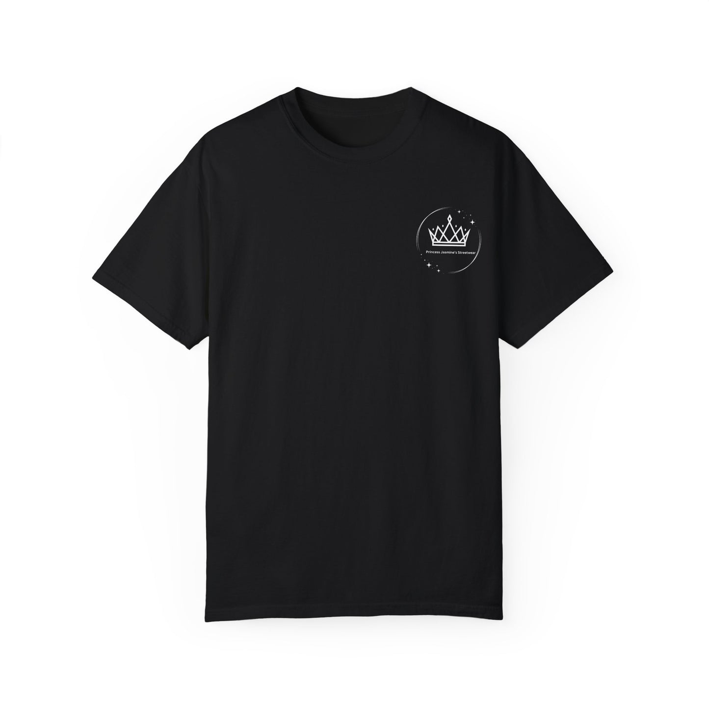 Nature - Inspired Unisex Garment - Dyed T-Shirt with Floral Design - Jasmine's Streetwear