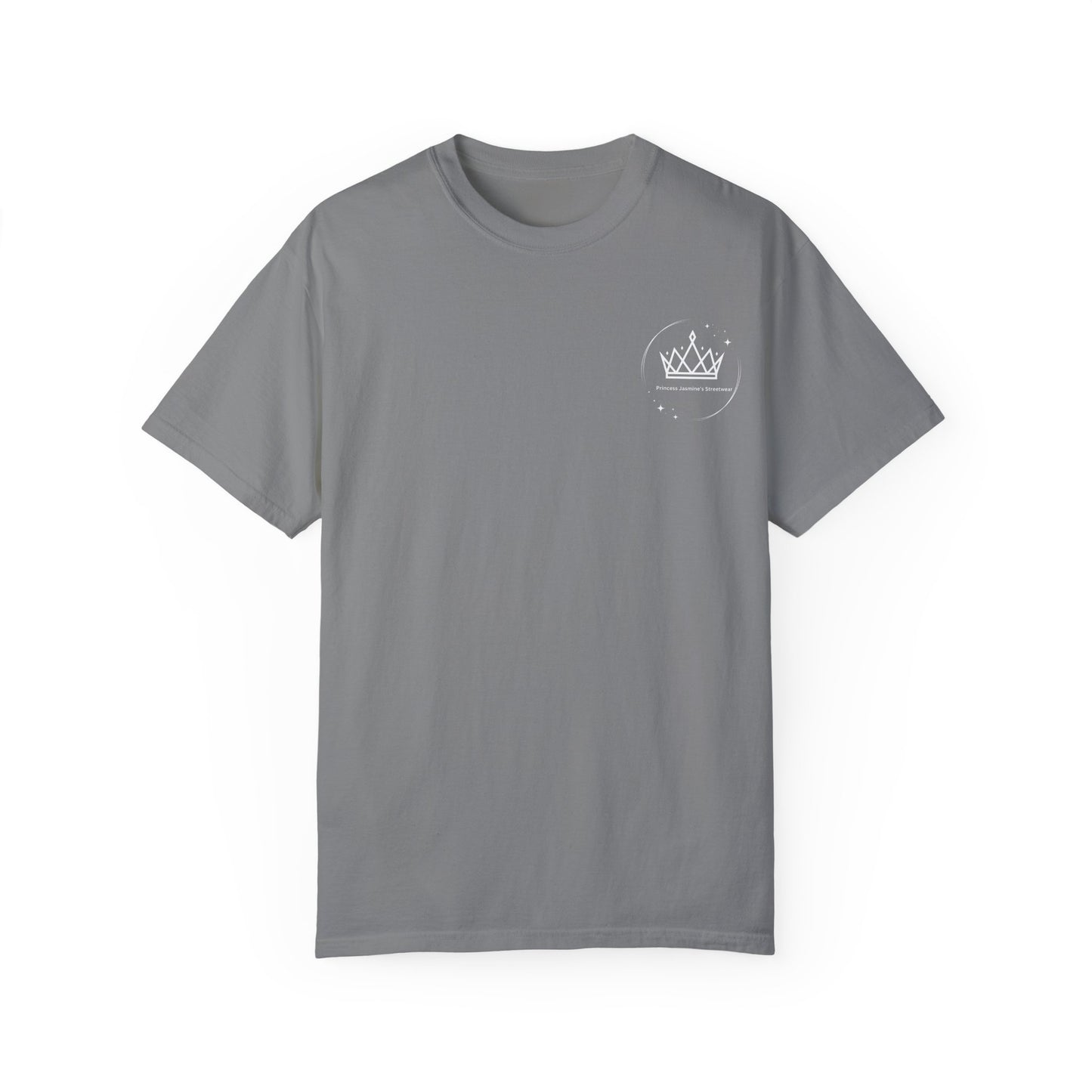 Nature - Inspired Unisex Garment - Dyed T-Shirt with Floral Design - Jasmine's Streetwear