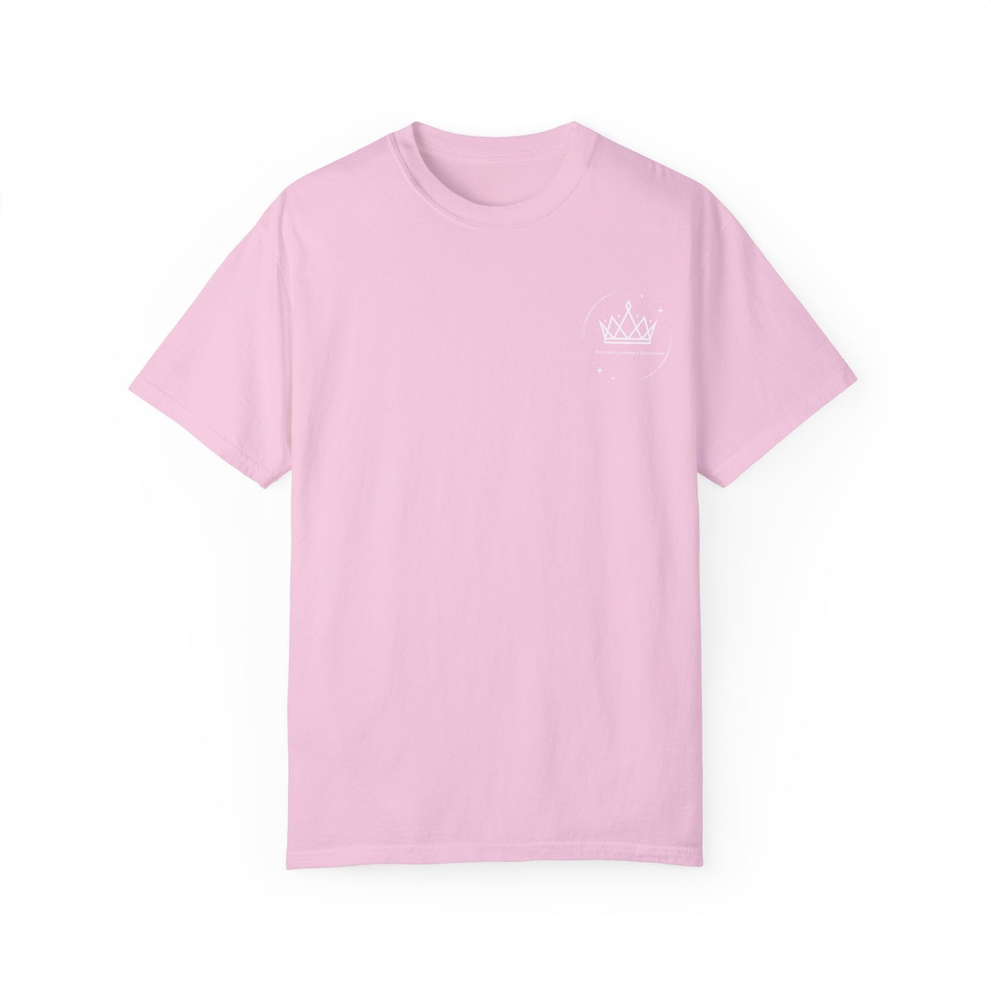 Nature - Inspired Unisex Garment - Dyed T-Shirt with Floral Design - Jasmine's Streetwear