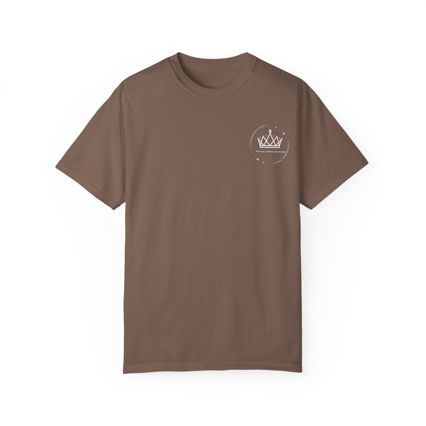 Nature - Inspired Unisex Garment - Dyed T-Shirt with Floral Design - Jasmine's Streetwear