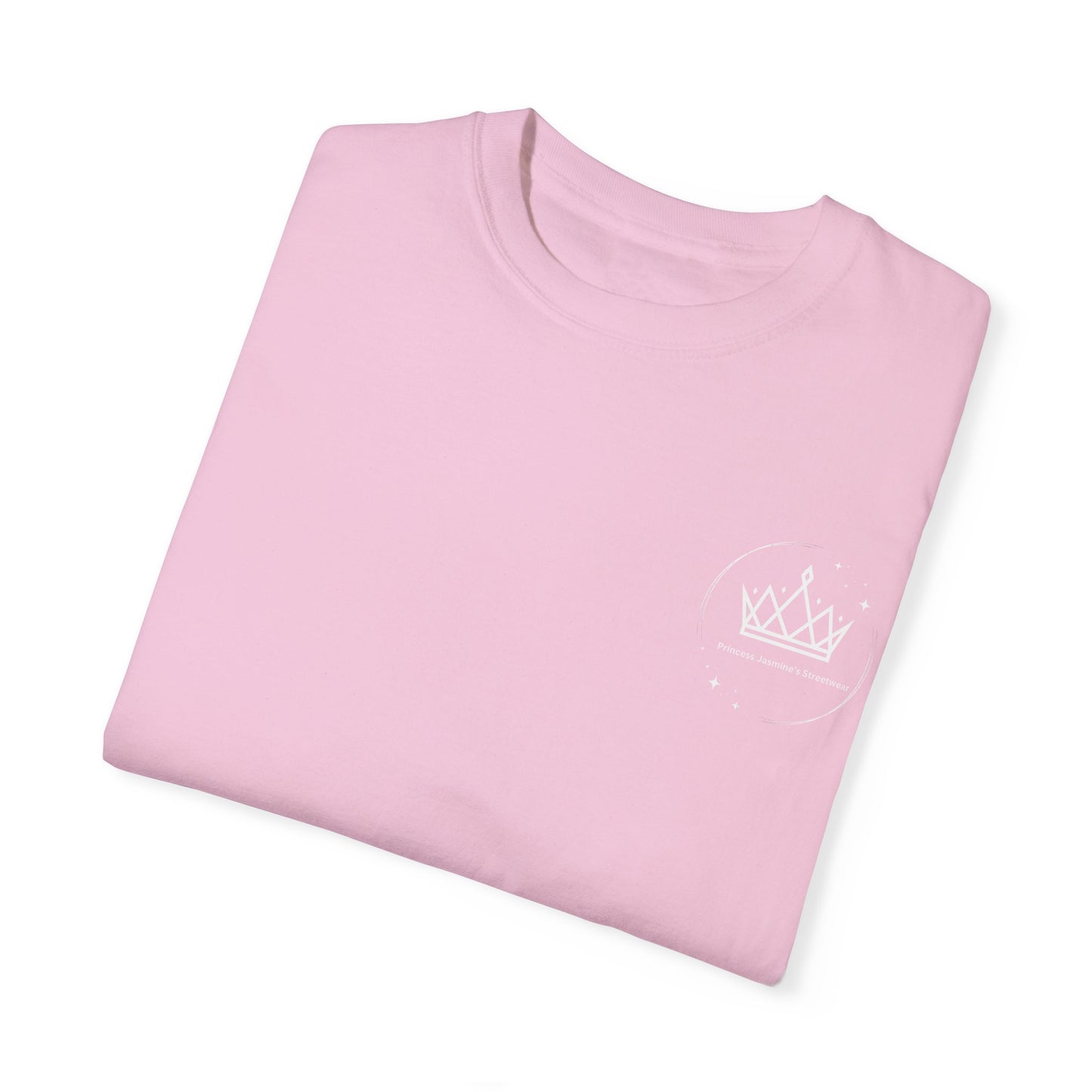 Nature - Inspired Unisex Garment - Dyed T-Shirt with Floral Design - Jasmine's Streetwear