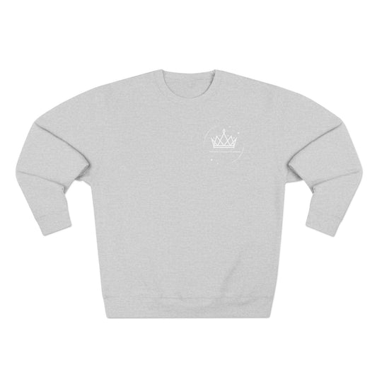 Unisex Crewneck Sweatshirt - Inspiring Quote & Crown Design - Jasmine's Streetwear